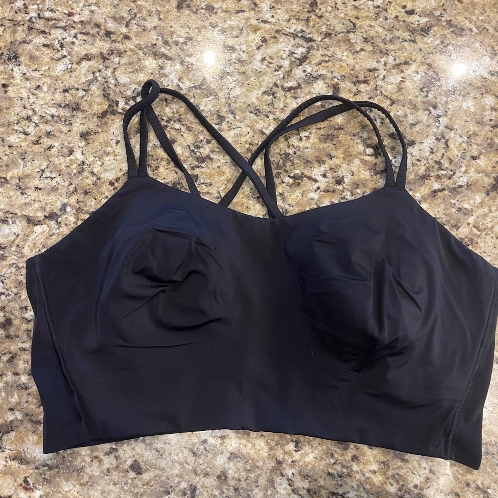 Lululemon Black Sports Bra Size XL